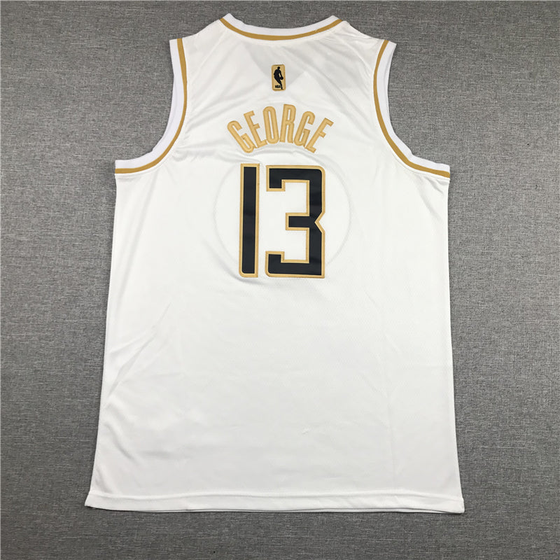 Men's LA Clippers Paul George White Swingman Player Jersey