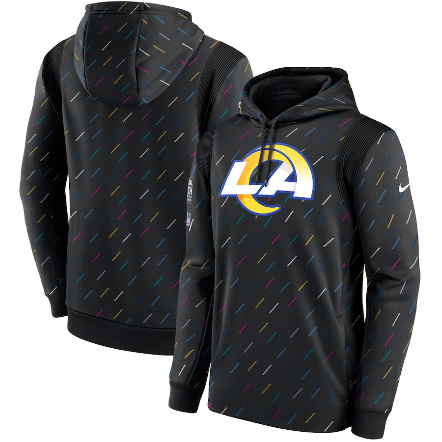 Men's Los Angeles Rams 2021 Salute to Service Hoodie Black