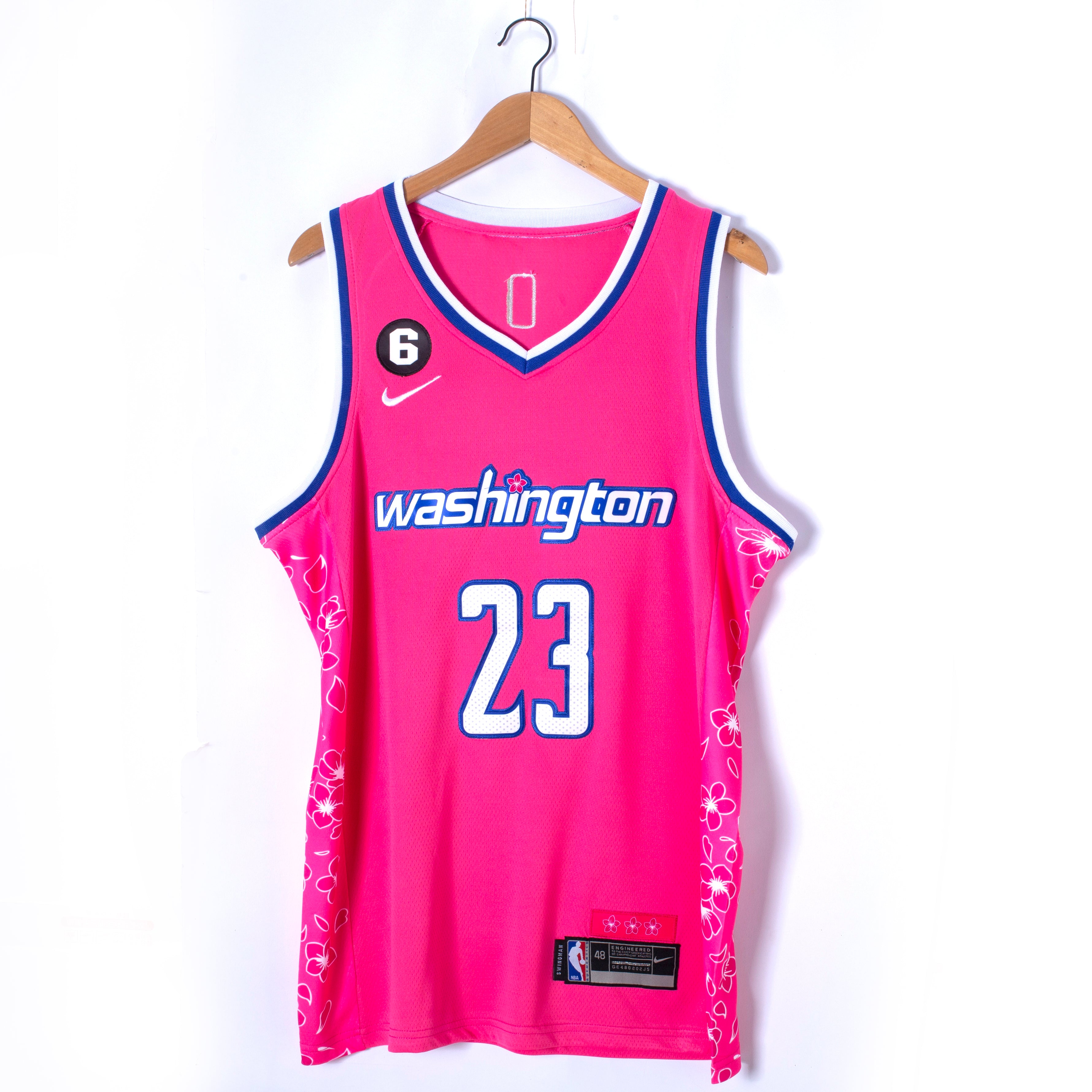 Men's Washington Wizards Michael Jordan Pink 2022/23 Fastbreak Jersey - City Edition