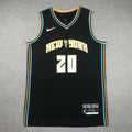 Men's New York Liberty Sabrina Ionescu Black Basketball Jersey