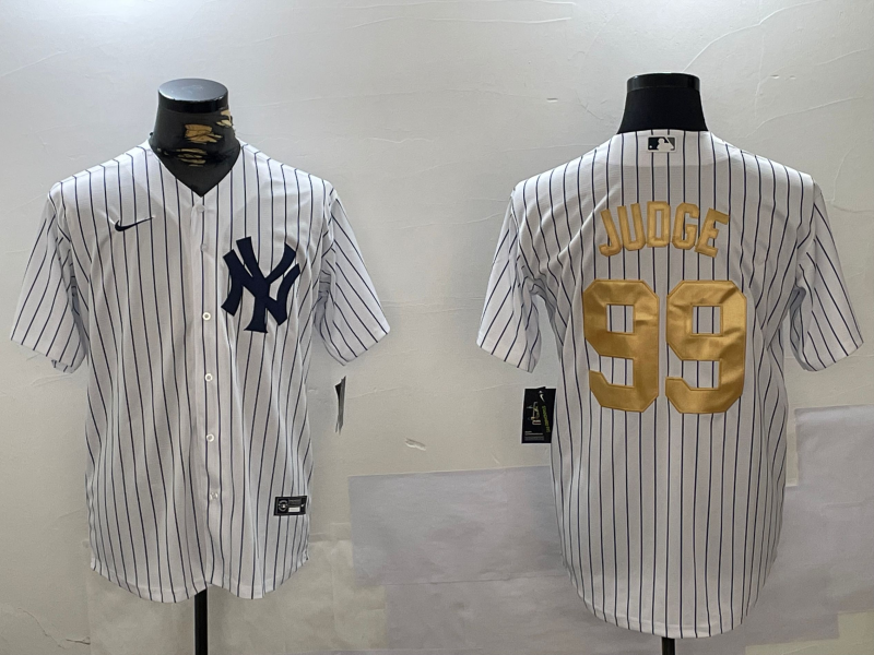 Men's New York Yankees Aaron Judge White Player Game Jersey