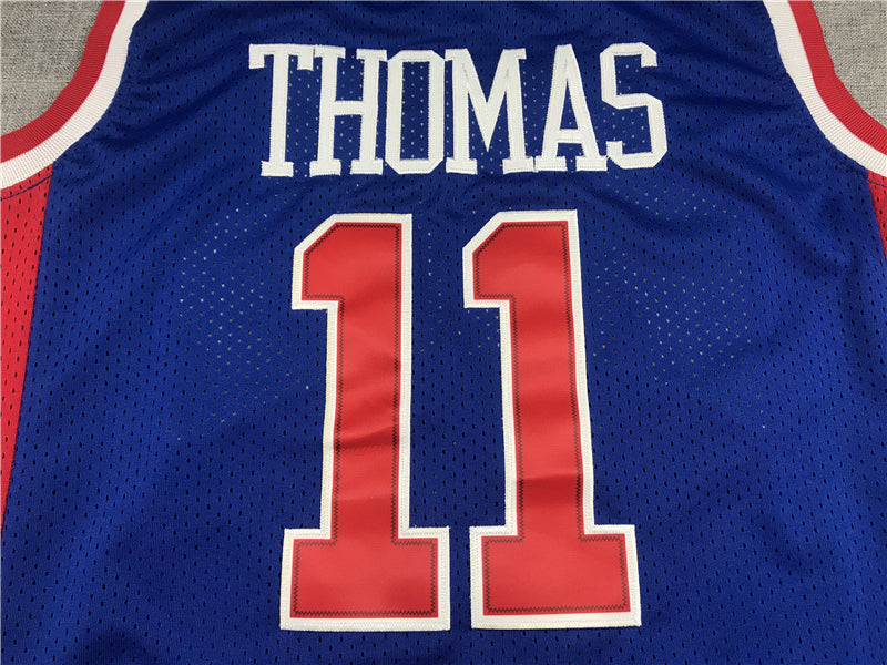 Men's Detroit Pistons Isiah Thomas 1988-89 Hardwood Classics Swingman Jersey