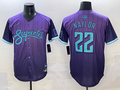 Men's Arizona Diamondbacks Josh Naylor Purple 2025 City Connect Limited Player Jersey
