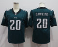 Men's Philadelphia Eagles Brian Dawkins Green Game Jersey