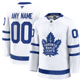 Men's Toronto Maple Leafs Fanatics White Away Premium Custom Jersey