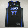 Men's Dallas Mavericks Luka Doncic Black 2023/24 Swingman Jersey - City Edition