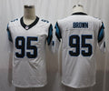 Men's Carolina Panthers Derrick Brown White Player Game Jersey