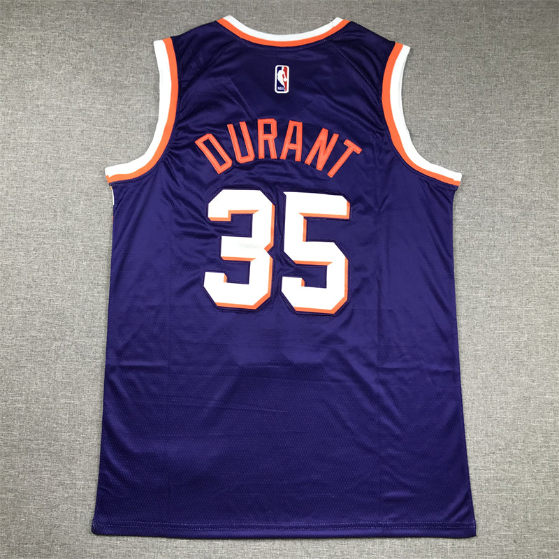 Men's Phoenix Suns Kevin Durant Purple 2023/24 Fast Break Replica Jersey - Icon Edition