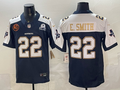 Men's Dallas Cowboys Emmitt Smith Navy Game Team Jersey