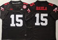 Men's Nebraska Huskers Dylan Raiola Black Player Jersey