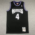 Men's Sacramento Kings Chris Webber Black Hardwood Classics Swingman Jersey