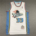 Men's Detroit Pistons Grant Hill 1998-99 White Hardwood Classics Swingman Jersey