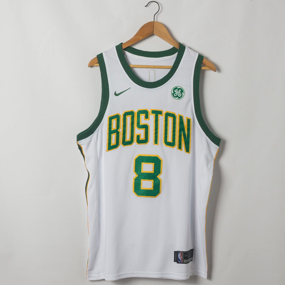 Men's Boston Celtics Kemba Walker White Game Jersey