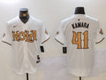 Men's New Orleans Saints Alvin Kamara White Replica Player Jersey