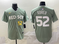 Men's Boston Red Sox Wilyer Abreu Gray 2025 City Connect Limited Player Jersey