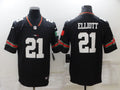Men's Dallas Cowboys Ezekiel Elliott Black Player Game Jersey