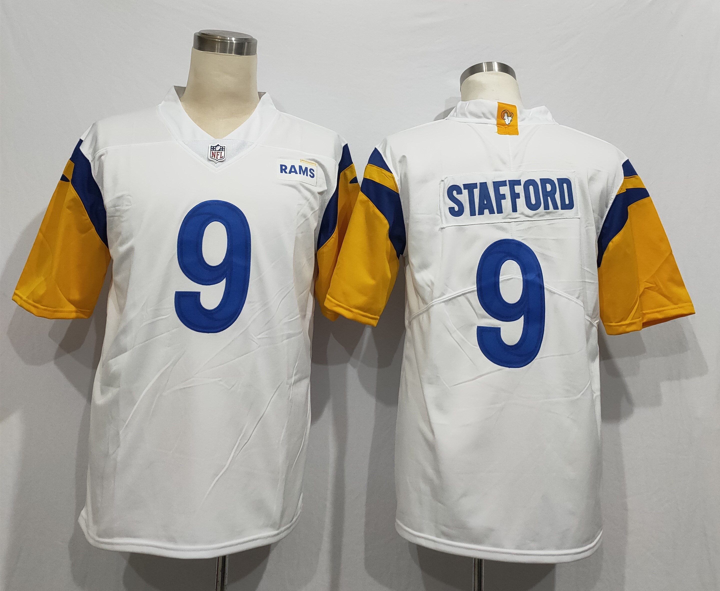 Men's Los Angeles Rams Matthew Stafford White Legend Jersey
