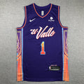 Men's Phoenix Suns Devin Booker Purple 2023/24 Swingman Jersey - City Edition