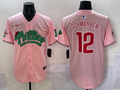 Men's Philadelphia Phillies Kyle Schwarber Pink Replica Player Jersey