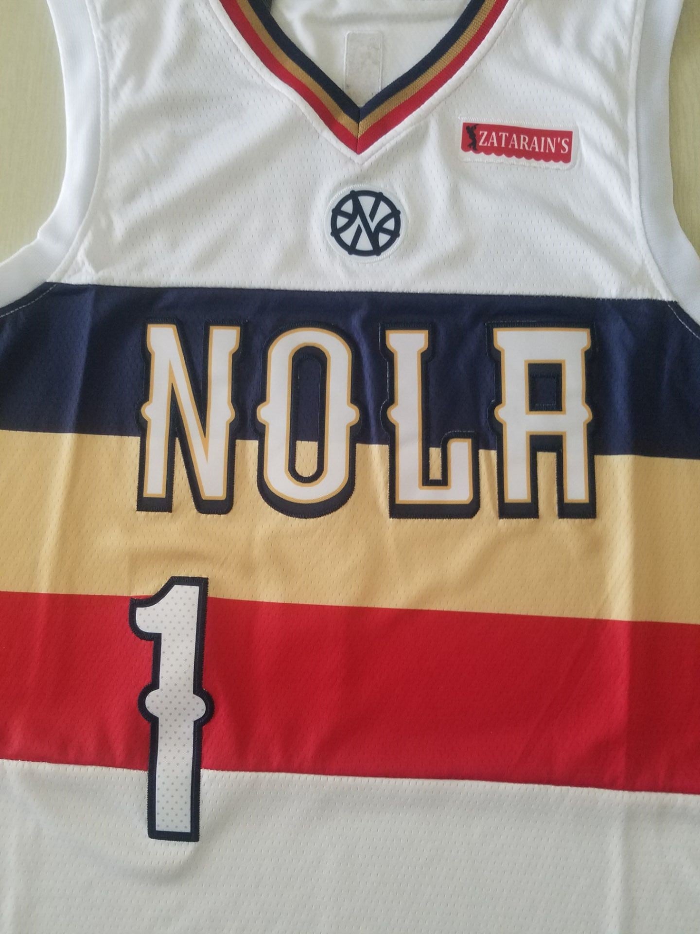 Men's New Orleans Pelicans Zion Williamson NBA White Swingman Jersey