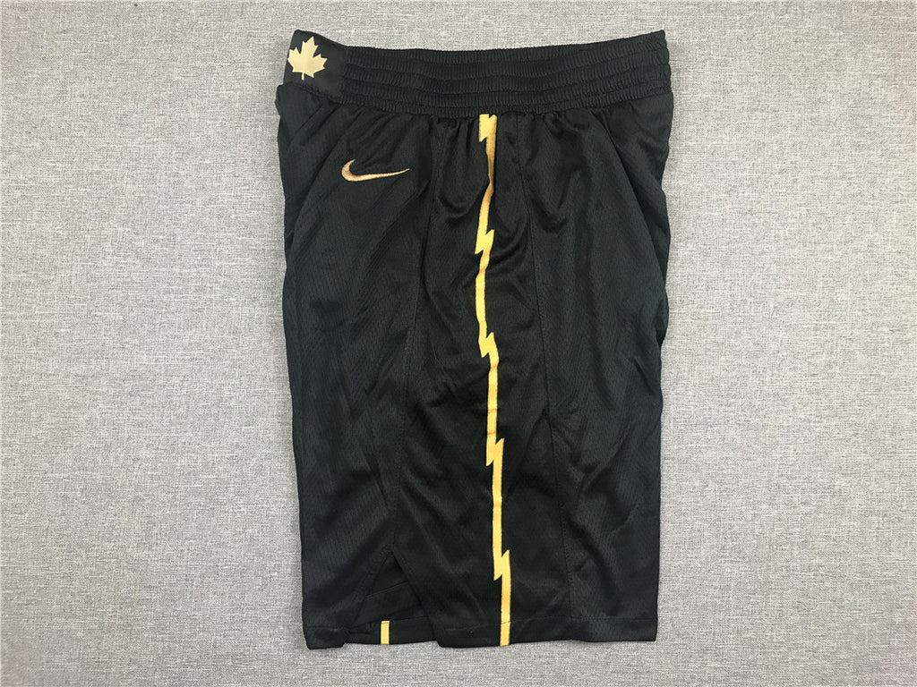 Men's Toronto Raptors Black Basketball Shorts City Edition
