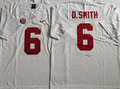 Men's Alabama Crimson Tide Devonta Smith White Player Game Jersey