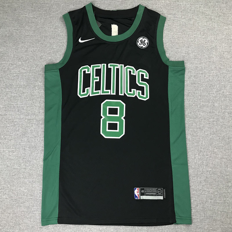 Men's Boston Celtics Kemba Walker NBA Black Game Jersey