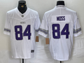 Men's Minnesota Vikings Randy Moss White Alternate Vapor F.U.S.E. Elite Player Jersey