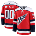 Men's Washington Capitals Fanatics Red Alternate Premium Custom Jersey