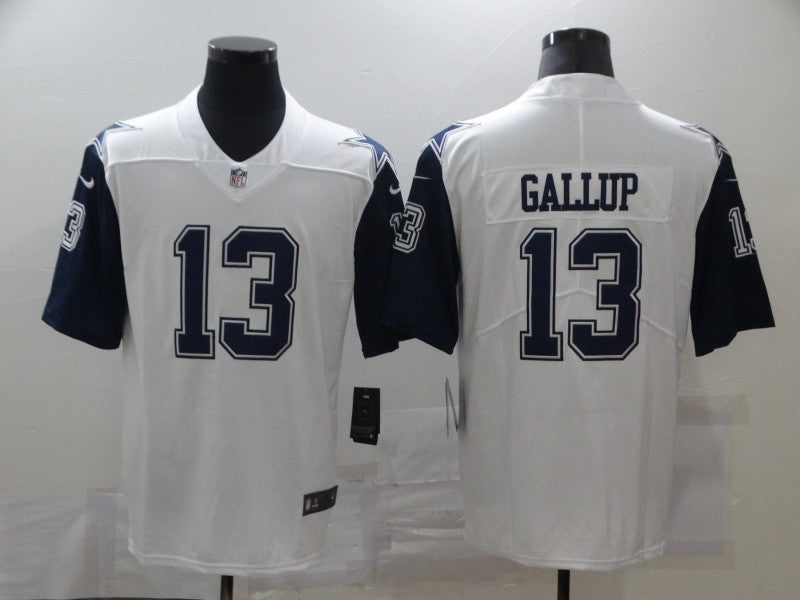 Men's Dallas Cowboys Michael Gallup White Game Jersey