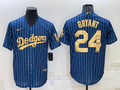 Men's Los Angeles Dodgers Kris Bryant Blue Stitched Jersey