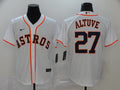 Men's Houston Astros Jose Altuve White Replica Baseball Jersey