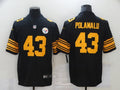 Men's Pittsburgh Steelers Troy Polamalu Black Alternate Legend Jersey