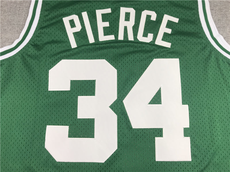 Men's Boston Celtics Paul Pierce Green 2007-08 Hardwood Classics Swingman Jersey