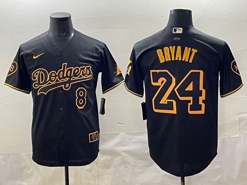 Men's Los Angeles Dodgers Kris Bryant Black Limited Player Jersey