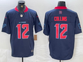 Men's Houston Texans Nico Collins Navy 2nd Alternate Game Jersey