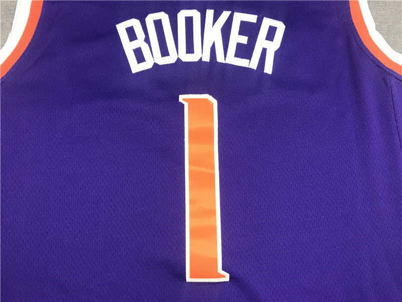 Men's Phoenix Suns Devin Booker Purple Replica Jersey