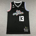 Men's LA Clippers Paul George Black 2022/23 Fastbreak Jersey - City Edition