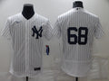 Men's New York Yankees Dellin Betances White Replica Player Name Jersey