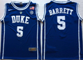 Men's Duke Blue Devils RJ Barrett Blue Player Jersey