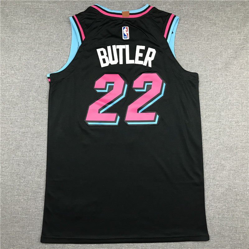 Men's Miami Heat Jimmy Butler NBA Black Swingman Jersey