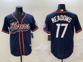 Men's Detroit Tigers Austin Meadows Navy Player Jersey