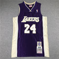 Men's Los Angeles Lakers Kobe Bryant Hall of Fame Purple Hardwood Classics Jersey