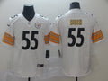 Men's Pittsburgh Steelers Devon Bush Jr. White Game Jersey