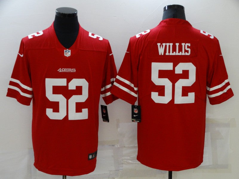 Men's San Francisco 49ers Patrick Willis Red Game Jersey