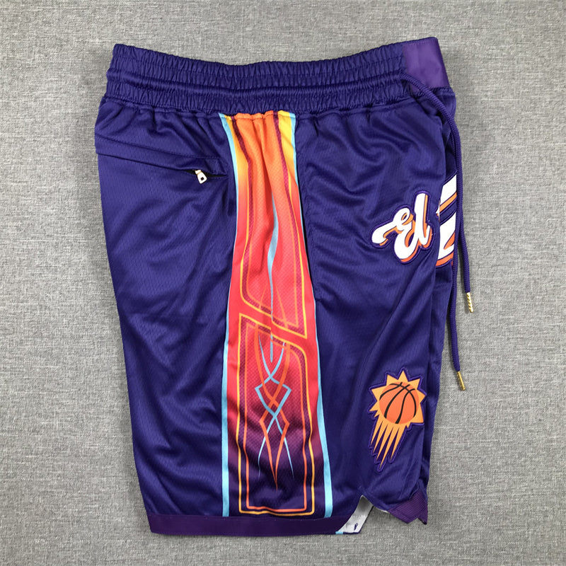 Men's Phoenix Suns Purple 2023/24 Pocket Shorts City Edition