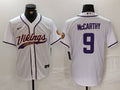 Men's Minnesota Vikings J.J. McCarthy White Game Jersey