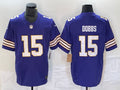Men's Minnesota Vikings Joshua Dobbs Purple Classic Player Game Jersey