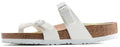 Birkenstock Mayari 1021187 Vegan Birko-Flor Nubuck White Sandals
