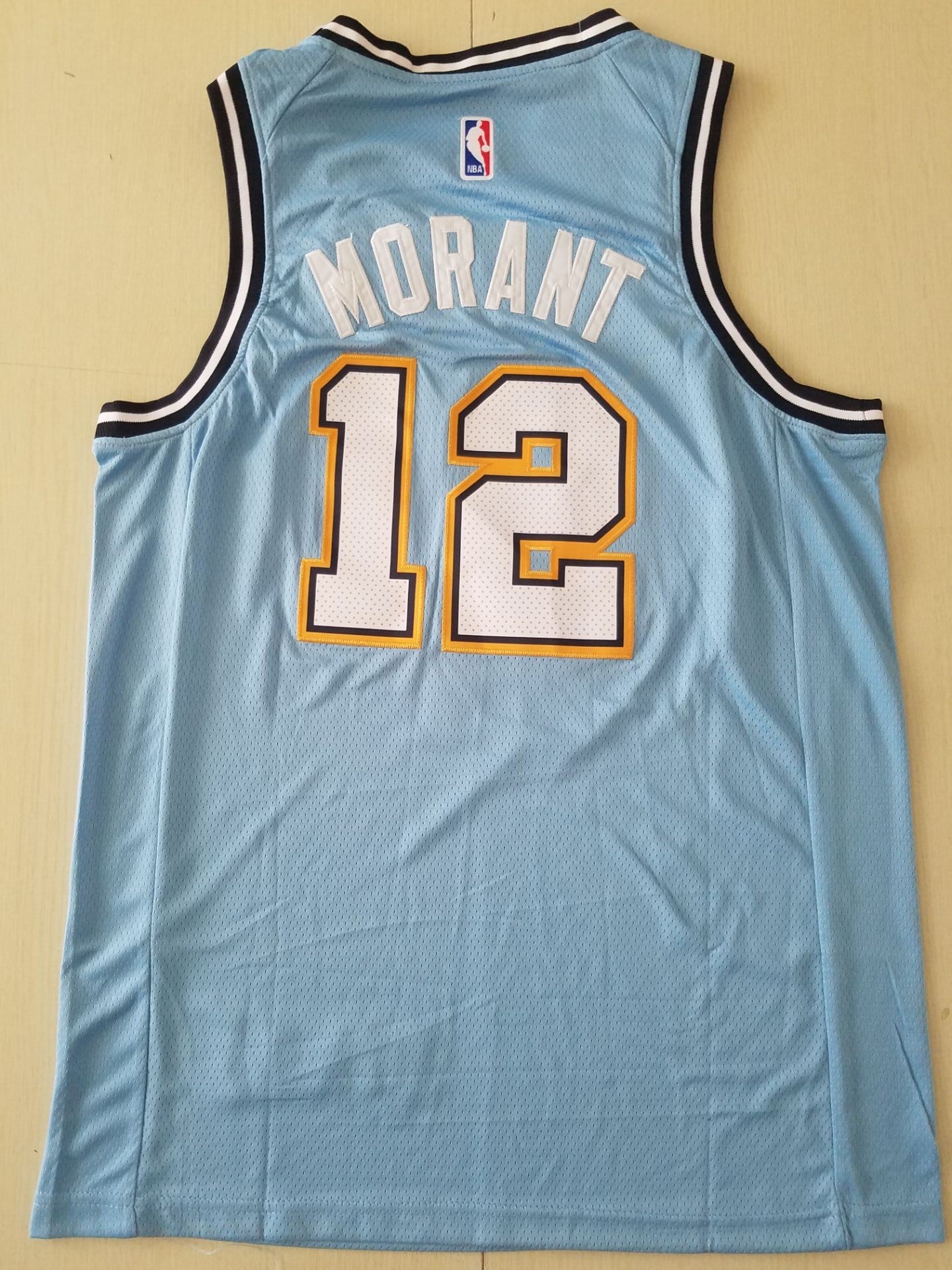 Men's Memphis Grizzlies Ja Morant Blue City Edition Classic Jersey